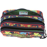 Foto de Estuche escolar doble Chenson CO65619-9 Norca azul 