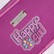 Foto de Estuche escolar doble Chenson HG65662-P Happy Girl rosa 