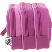 Foto de Estuche escolar doble Chenson HG65662-P Happy Girl rosa 