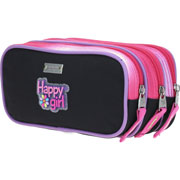 Foto de Estuche escolar doble Chenson HG65762-C Happy Girl colores 