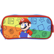 Foto de Estuche escolar doble Chenson MB65623-9 Mario Bros azul 