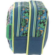 Foto de Estuche escolar doble Chenson MC65591-G Minecraft verde 