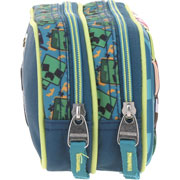 Foto de Estuche escolar doble Chenson MC65591-G Minecraft verde 