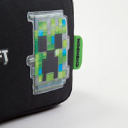 Foto de Estuche escolar doble Chenson MC65726-3 Minecraft negro 