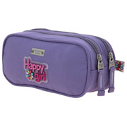 Foto de Estuche Escolar Happy Girl Lila Chenson Hg70916 