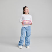 Foto de Estuche Escolar Happy Girl Naranja Chenson Vb70813 