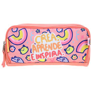 Foto de Estuche Escolar Happy Girl Naranja Chenson Vb70813 