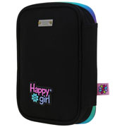 Foto de Estuche Escolar Happy Girl Negro Chenson Hg70796 