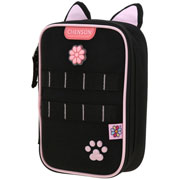 Foto de Estuche Escolar Happy Girl Negro Chenson Hg70817 