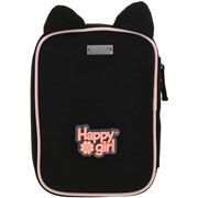 Foto de Estuche Escolar Happy Girl Negro Chenson Hg70817 