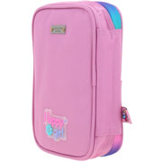 Foto de Estuche Escolar Happy Girl Rosa Chenson Hg70796 
