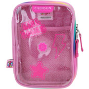 Foto de Estuche Escolar Happy Girl Rosa Chenson Hg70796 