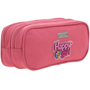 Foto de Estuche Escolar Happy Girl Rosa Chenson Hg70916 