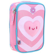 Foto de Estuche Escolar Happy Girl Rosa Chenson Hg71034 
