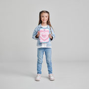 Foto de Estuche Escolar Happy Girl Rosa Chenson Hg71034 