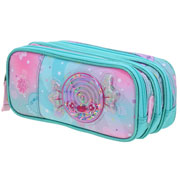 Foto de Estuche Escolar Happy Girl Turqueza Chenson Hg70993 