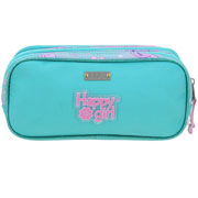 Foto de Estuche Escolar Happy Girl Turqueza Chenson Hg70993 