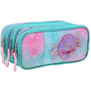 Foto de Estuche Escolar Happy Girl Turqueza Chenson Hg70993 