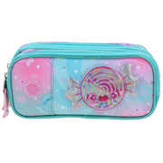 Foto de Estuche Escolar Happy Girl Turqueza Chenson Hg70993 