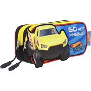Foto de Estuche Escolar Hot Wheels Amarillo Yadatex 