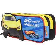 Foto de Estuche Escolar Hot Wheels Amarillo Yadatex 