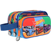 Foto de Estuche Escolar Hot Wheels Azul Yadatex 