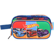 Foto de Estuche Escolar Hot Wheels Azul Yadatex 