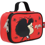 Foto de Estuche Escolar Mafalda Rojo Yadatex 