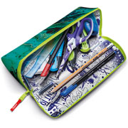 Foto de Estuche Escolar Verde XXL Trendy 