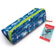 Foto de Estuche Escolar Azul XXL Pattern 
