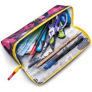 Foto de Estuche Escolar Rosa XXL Pattern 