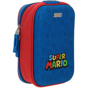 Foto de Estuche Escolar Mario Bros Azul Chenson Mb71106 