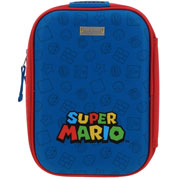 Foto de Estuche Escolar Mario Bros Azul Chenson Mb71106 