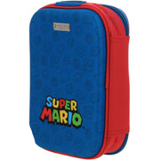 Foto de Estuche Escolar Mario Bros Azul Chenson Mb71106 