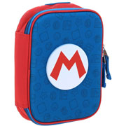 Foto de Estuche Escolar Mario Bros Azul Chenson Mb71106 