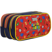Foto de Estuche Escolar Mario Bros Rojo Chenson Mb71083 