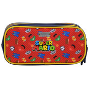 Foto de Estuche Escolar Mario Bros Rojo Chenson Mb71083 