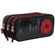 Foto de Estuche Escolar Miles Morales Gris Chenson Mm71019 