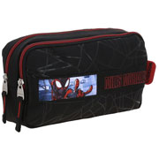 Foto de Estuche Escolar Miles Morales Negro Chenson Mm70871 