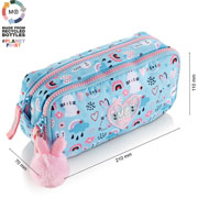 Foto de Estuche Escolar Mqr Bunny Bliss Doble 