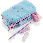 Foto de Estuche Escolar Mqr Bunny Bliss Oval Grande 