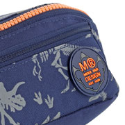 Foto de Estuche Escolar Mqr Dinoworld Cuadrado 