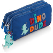 Foto de Estuche Escolar Mqr Fun Dino Triple 