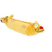 Foto de Estuche Escolar Nick 90S Cat/Dog Amarillo Yadatex 