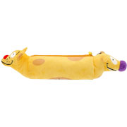 Foto de Estuche Escolar Nick 90S Cat/Dog Amarillo Yadatex 