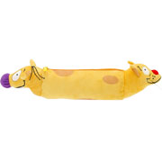 Foto de Estuche Escolar Nick 90S Cat/Dog Amarillo Yadatex 