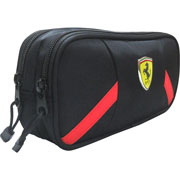 Foto de Estuche Escolar Norma Ferrari Reflective Black Doble 