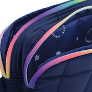 Foto de Estuche Escolar Norma Kiut Mindnight Azul Doble 