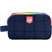 Foto de Estuche Escolar Norma Kiut Mindnight Azul Doble 