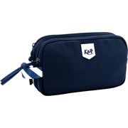 Foto de Estuche Escolar Norma Kiut Navy Doble 
